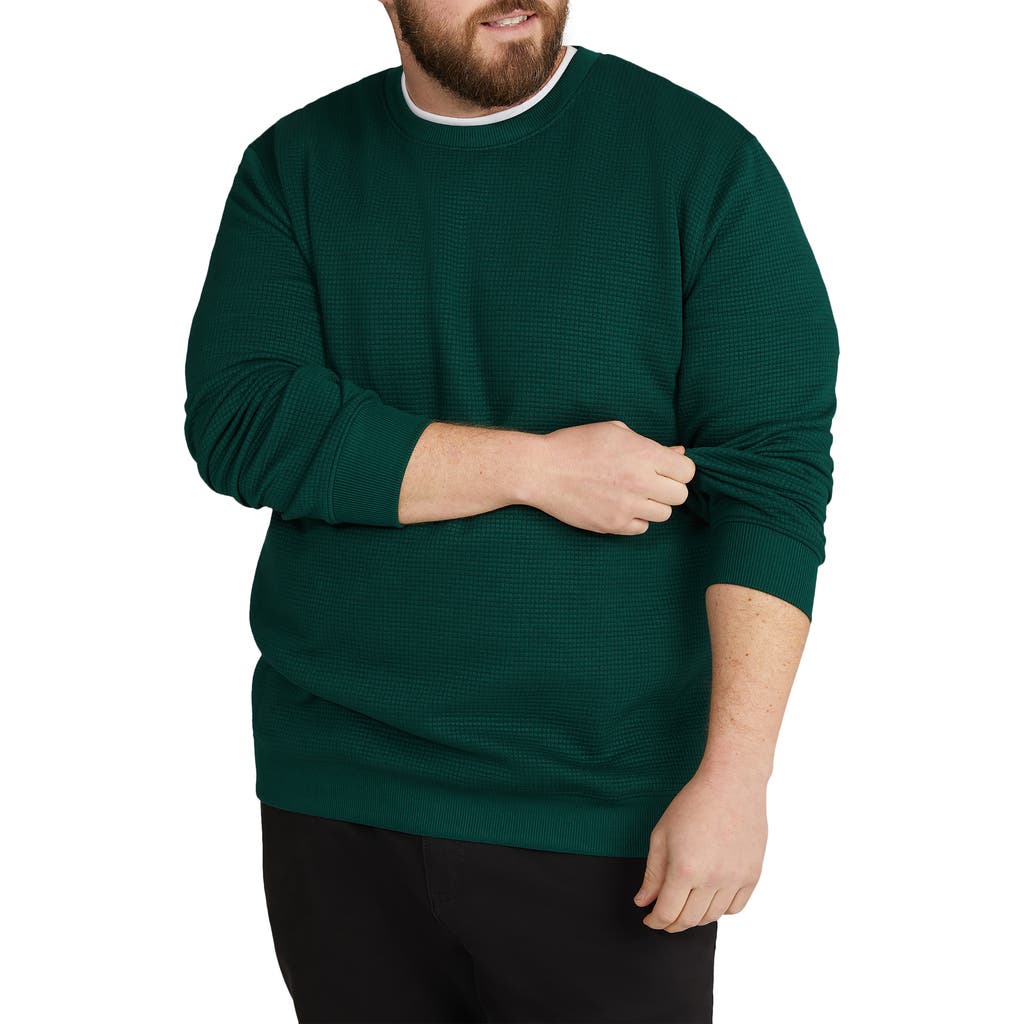 Johnny Bigg Joseph Thermal Sweatshirt in Pine