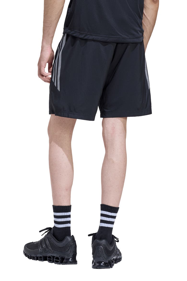 Lightweight Regular Fit Drawstring Shorts, Alternate, color, BLACK