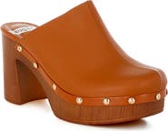 Rag & Co Benji Block Heel Platform Clog
