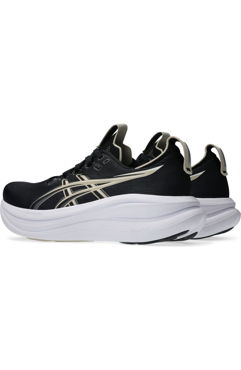 ASICS<sup>®</sup> GEL-NIMBUS<sup>®</sup> 28 Running Shoe, Alternate, color, Black/ Feather Grey