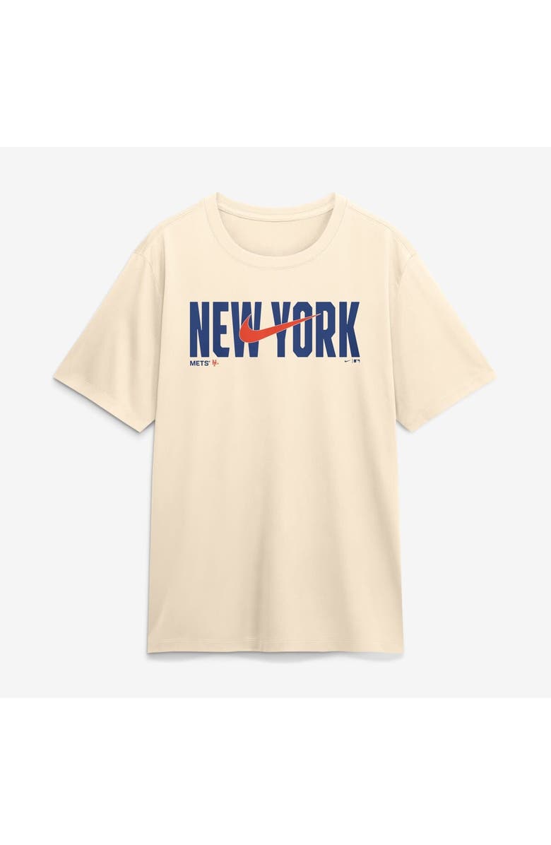 Nike Men's Nike Cream New York Mets Swoosh Legend Dri-FIT T-Shirt, Alternate, color, Cream