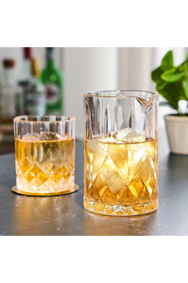 Admiral Crystal Mixing Glass, Alternate, color, Clear
