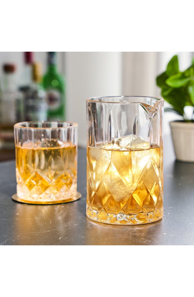 Viski Admiral Crystal Mixing Glass, Alternate, color, Clear