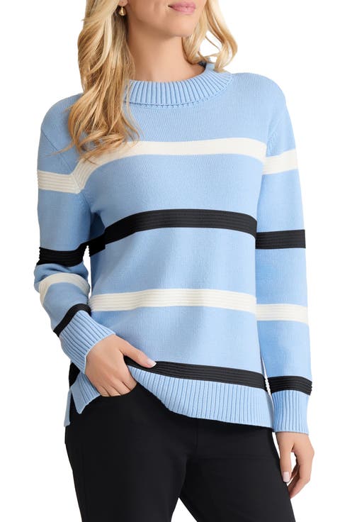 Stripe Crewneck Sweater