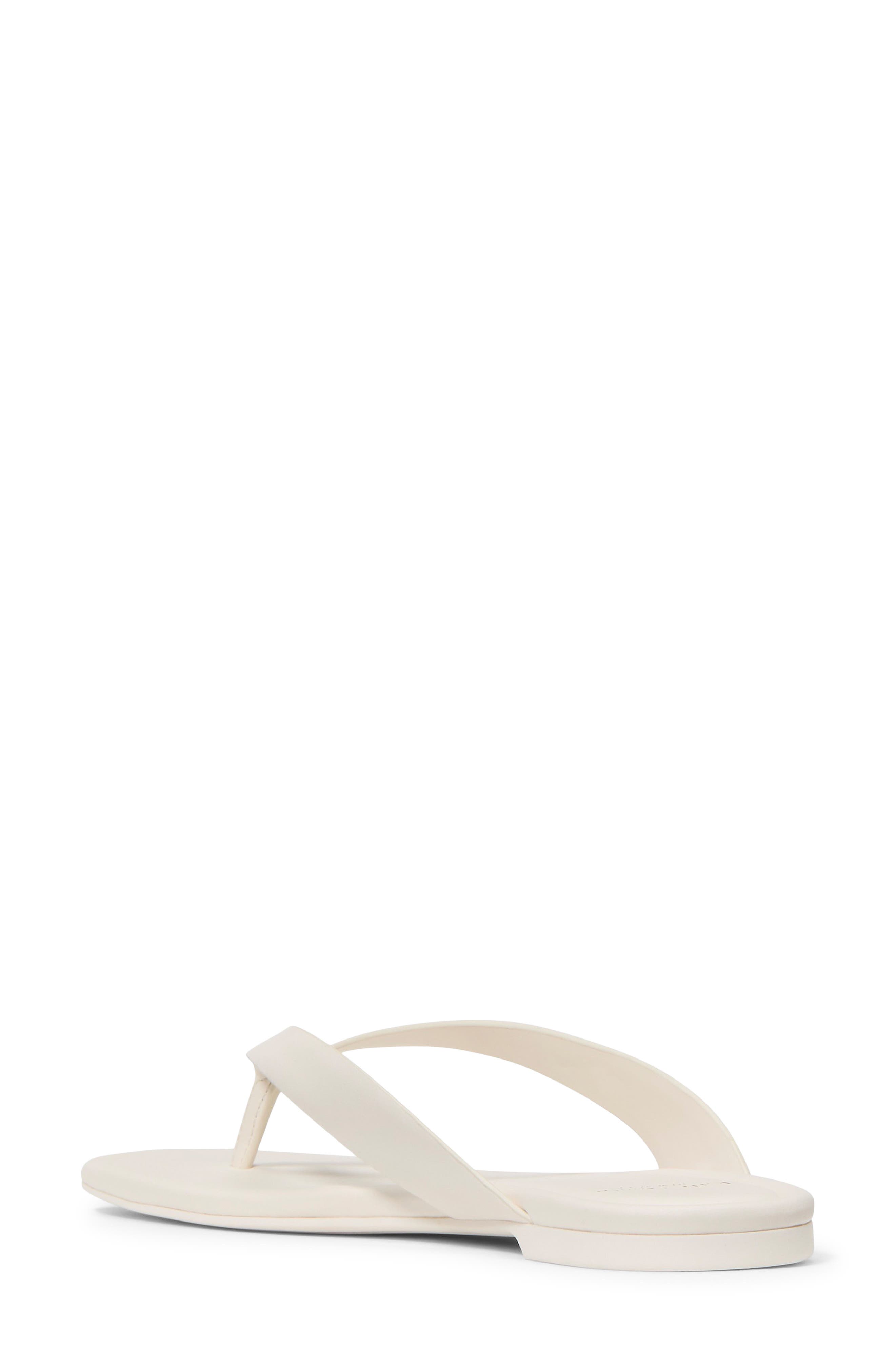 sandie flip flop, Alternate, color, CREAM.