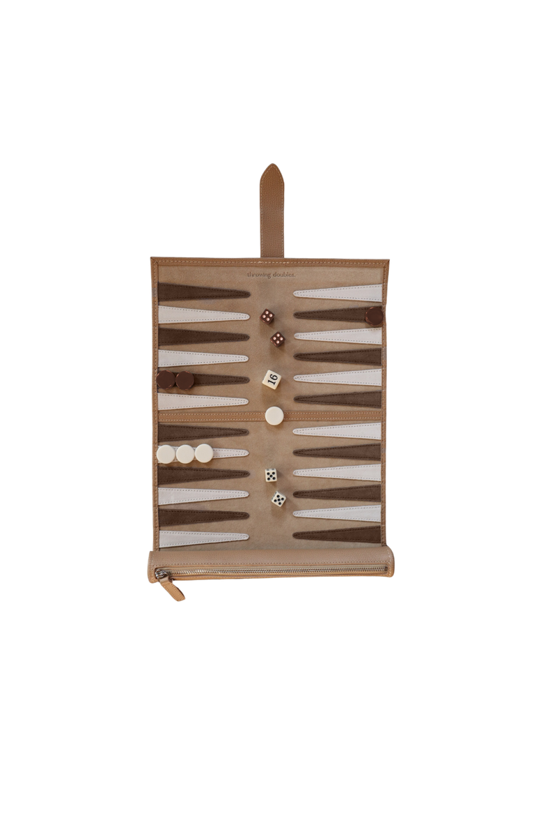 Throwing Doubles Travel Backgammon Board - Byron, Main, color, 