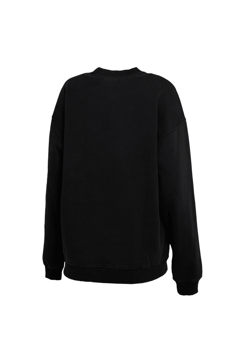 WEAR by Erin Andrews Women's WEAR by Erin Andrews Black New England Patriots Super Bowl LX Fleece Sweatshirt, Alternate, color, Black