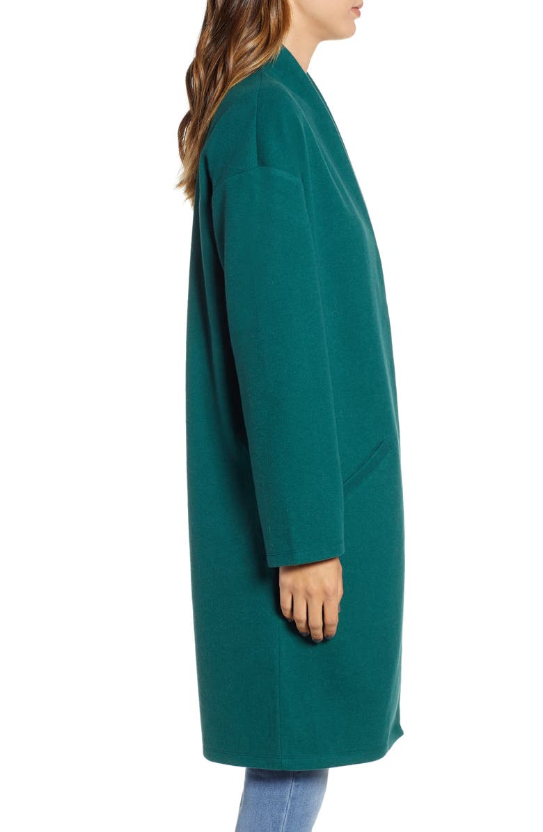 Leith Open Front Midi Coat, Alternate, color, 
