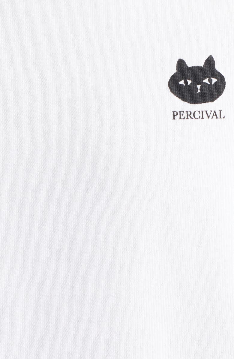 Percival Perci Loaf Oversize Graphic T-Shirt, Alternate, color, White
