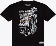 Mitchell & Ness Men's Mitchell & Ness Victor Wembanyama Black San Antonio Spurs Chalked Up T-Shirt