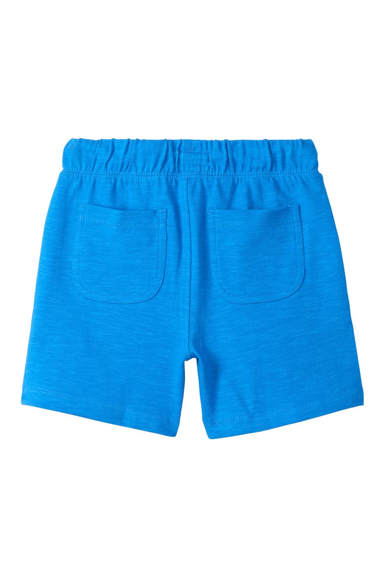 Kids' Slub Cotton Knit Drawstring Shorts, Alternate, color, FRENCH BLUE