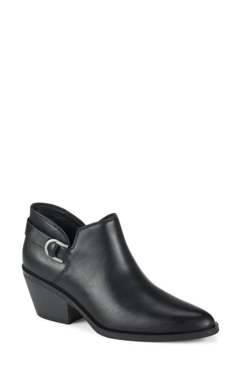 Duala Block Heel Ankle Bootie