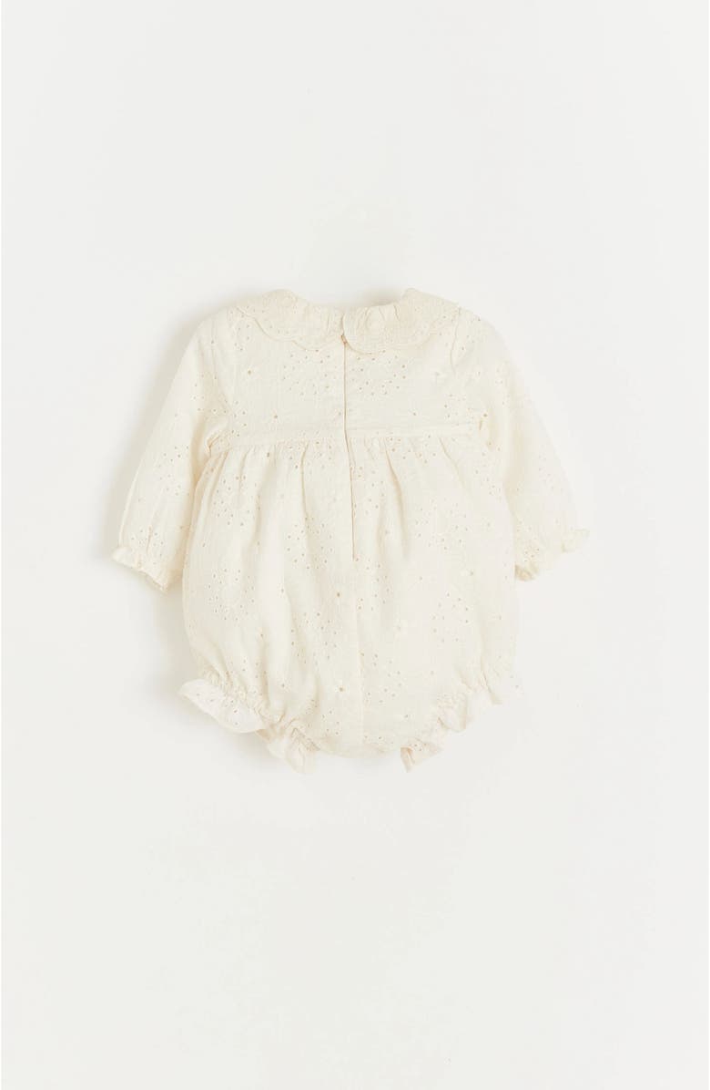 Babycottons Nicole Blouse Bodysuit for Infant, Alternate, color, Off-White