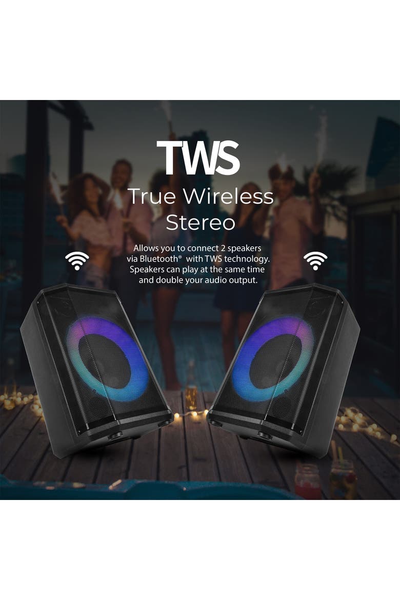 8" Portable Bluetooth Speakers True Wireless Stereo, Alternate, color, Black