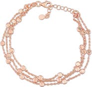 DELMAR Multi-Strand Chain Bracelet