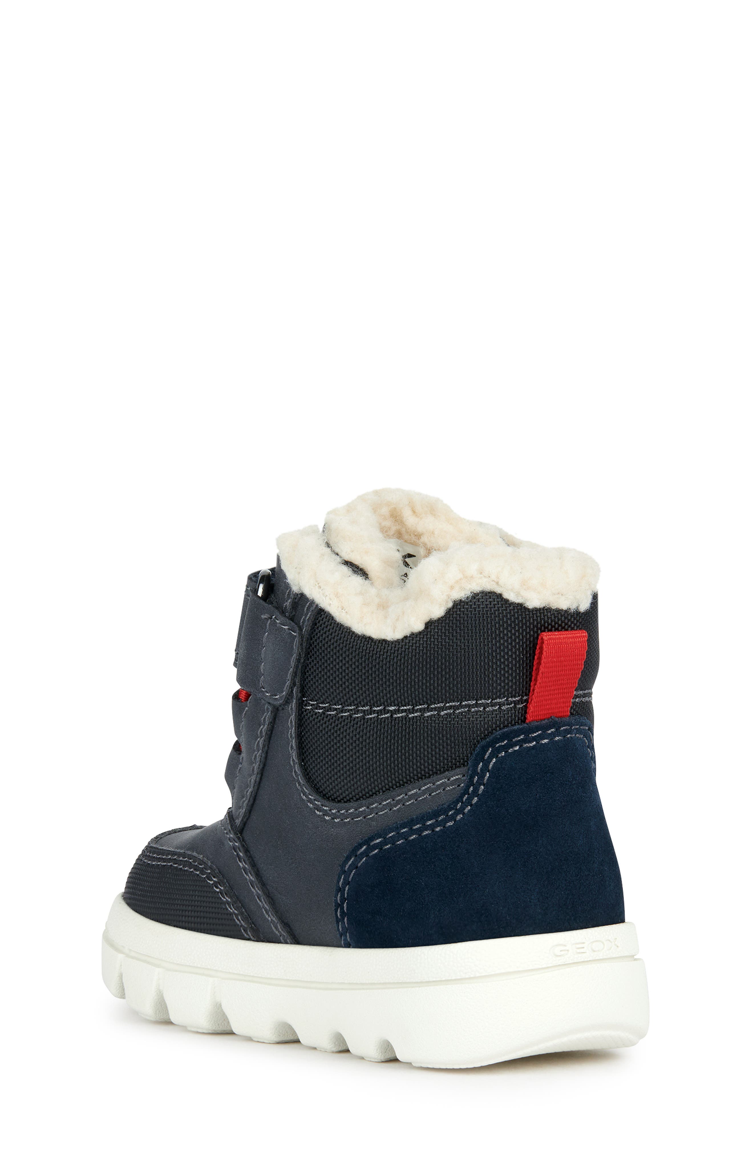 Geox Willaboomb Faux Shearling Lined Winter Boot, Alternate, color, 