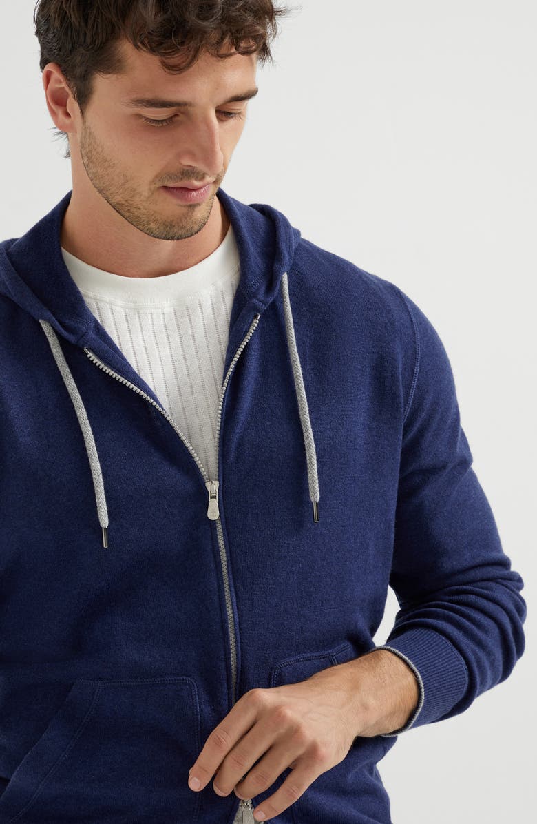 Brunello Cucinelli Sweatshirt-style sweater, Alternate, color, 