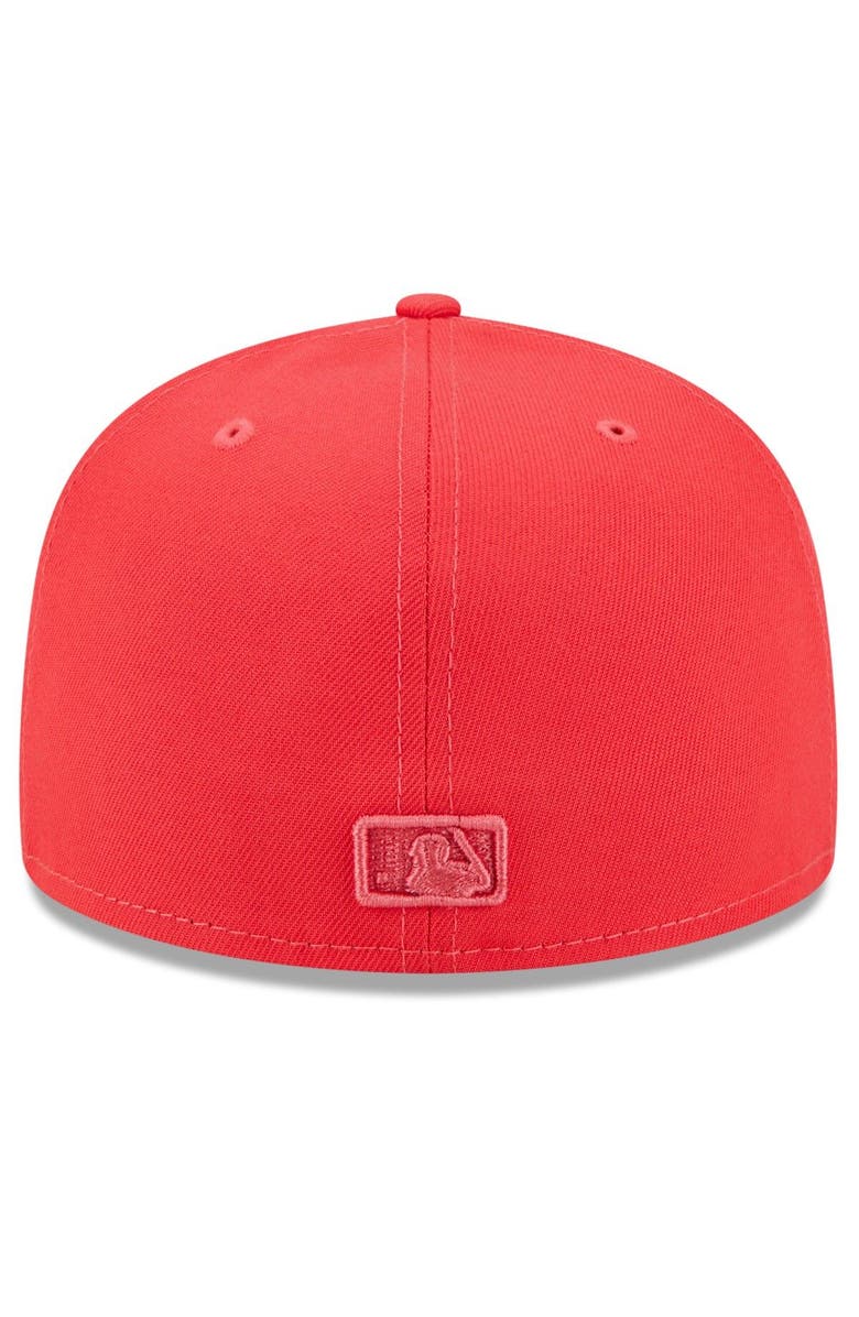 New Era Men's New Era Red Chicago White Sox 2023 Spring Color Basic 59FIFTY Fitted Hat, Alternate, color, Red