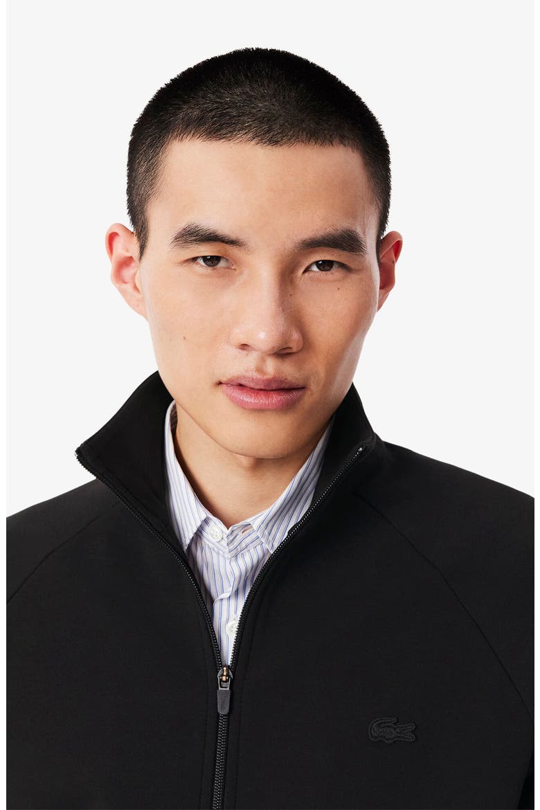 Classic Fit Fleece Zip Sweatshirt, Alternate, color, BLACK