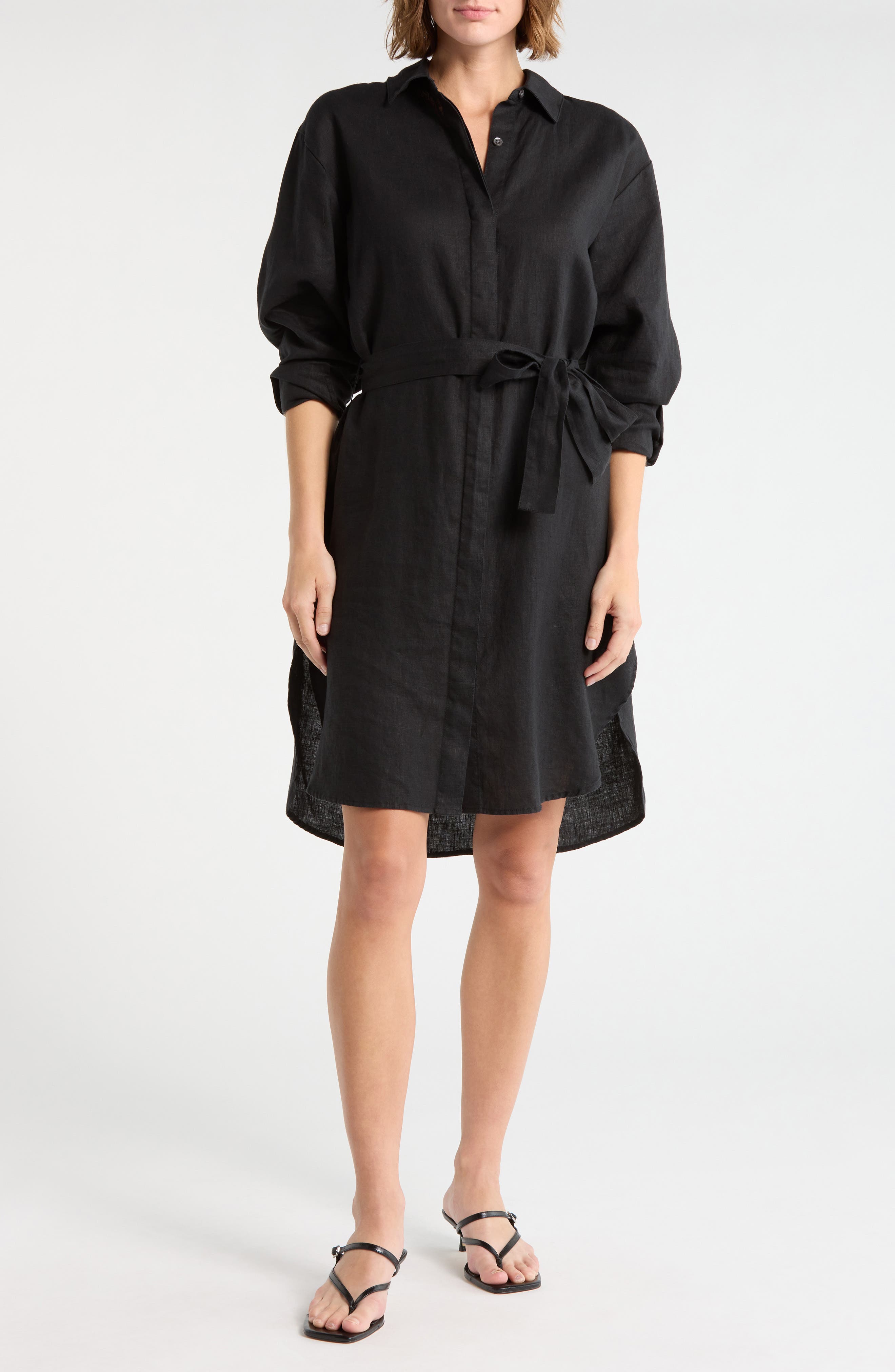 James Perse Linen Shirtdress