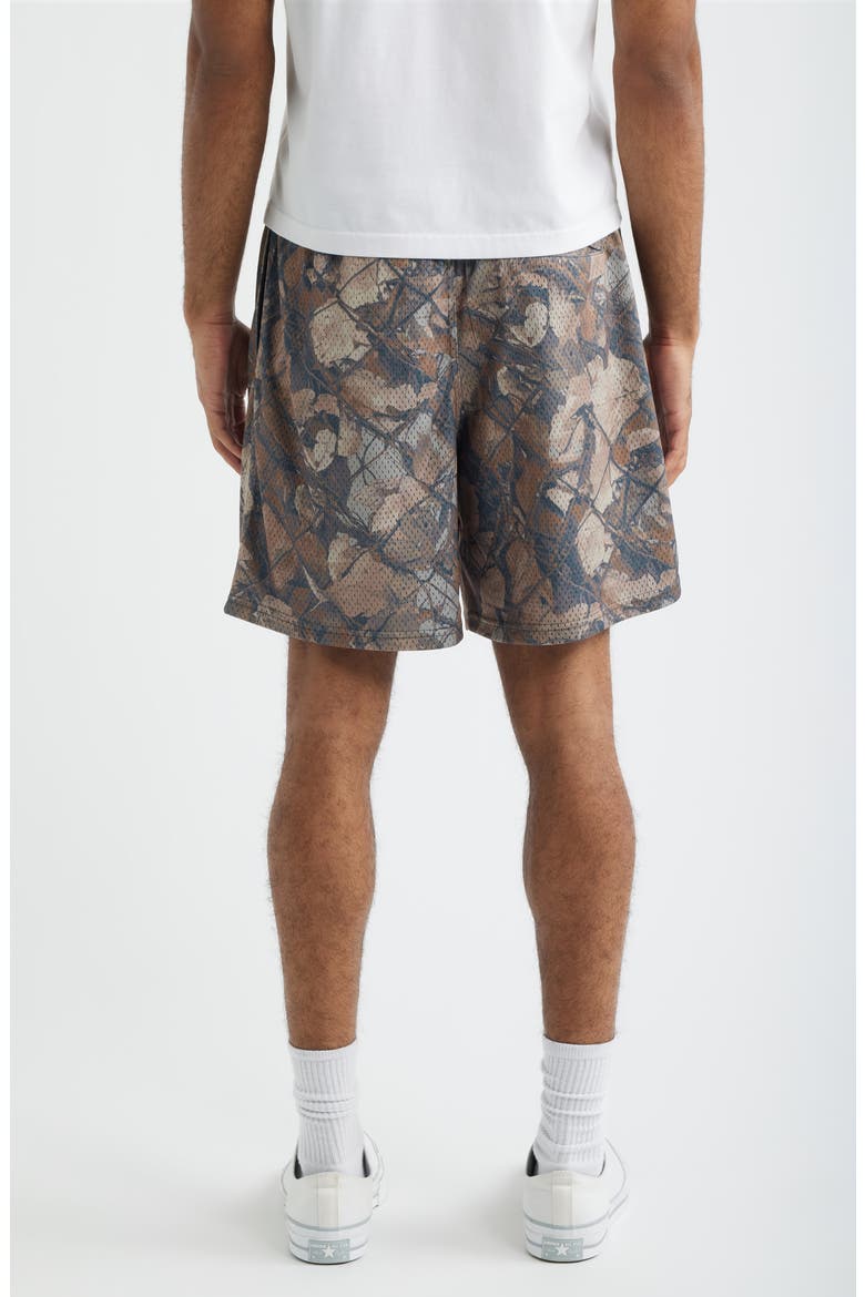 Stanton Mesh Shorts, Alternate, color, FENCE CAMO