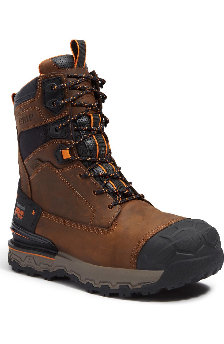 Timberland Boondock Ultralight 8" Composite Toe Waterproof Insulated Work Boot, Main, color,