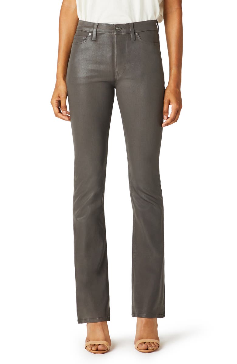 Hudson Jeans Barbara Coated High Waist Bootcut Jeans, Main, color, 
