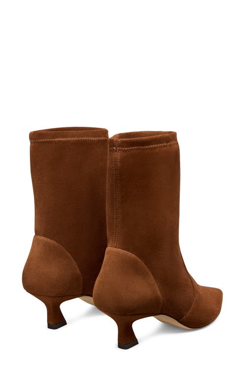 Stuart Weitzman Vinnie Bootie 50 In Brown