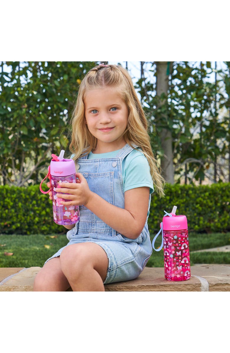 BENTGO Kids' Printed Tritan Water Bottle Set, Alternate, color, 