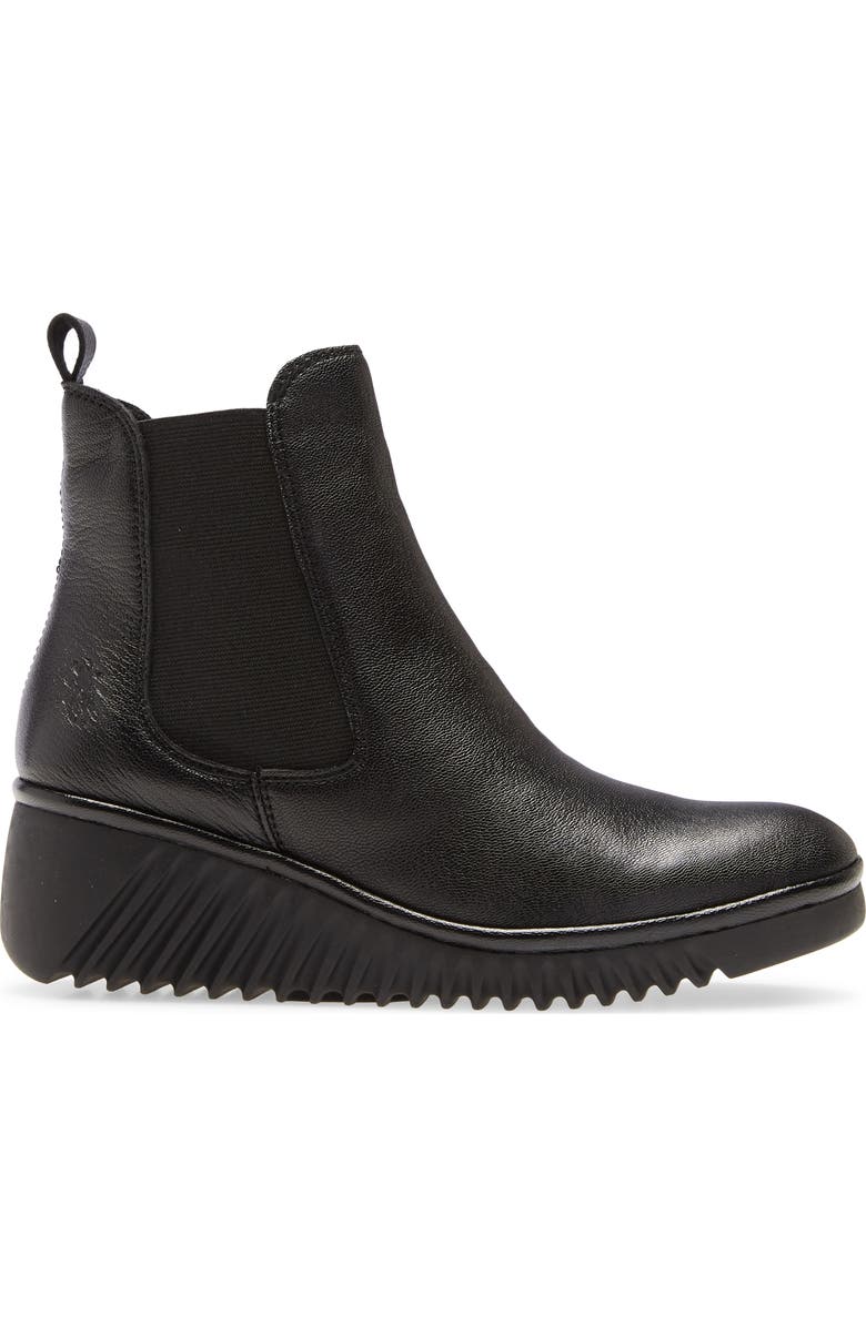 Fly London Lita Wedge Chelsea Boot, Alternate, color,