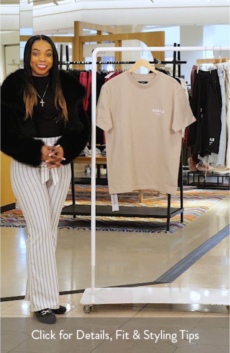 Logo Graphic Cotton Jersey T-Shirt, sales video thumbnail