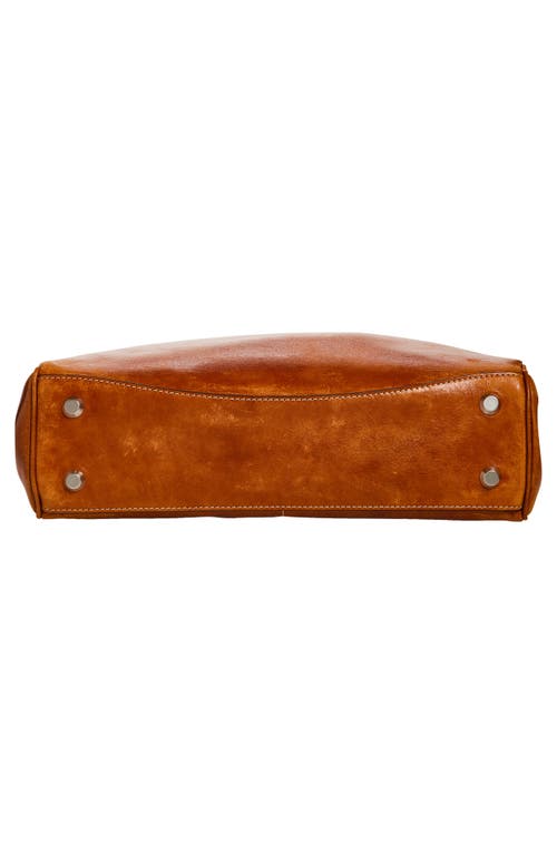 Balenciaga Medium Rodeo Leather Top Handle Bag In 2753 Tan Cowboy