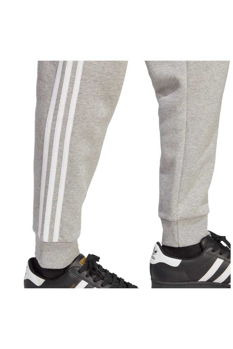 Adicolor 3-Stripes French Terry Joggers, Alternate, color, MEDIUM GREY HEATHER