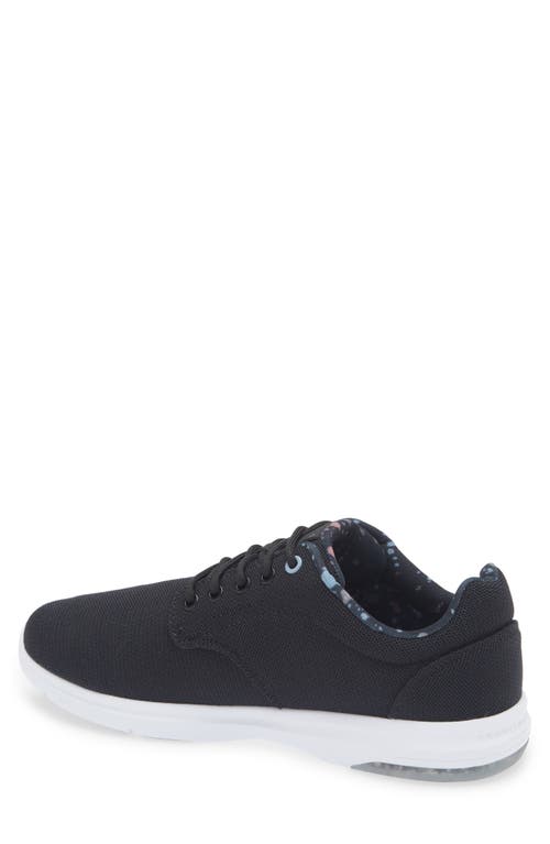 Travismathew The Daily Ii Knit Sneaker In Black/splatter