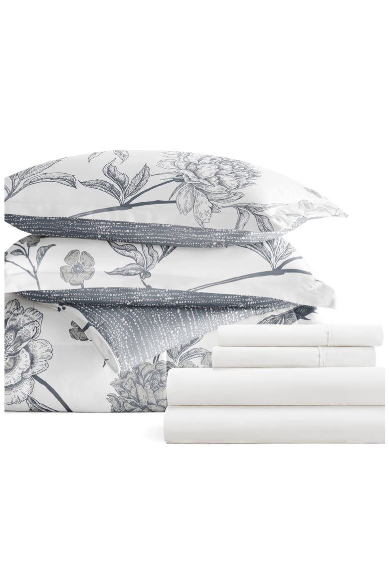 7-Piece Assorted Comforter Set, Main, color, PASTEL BLUE