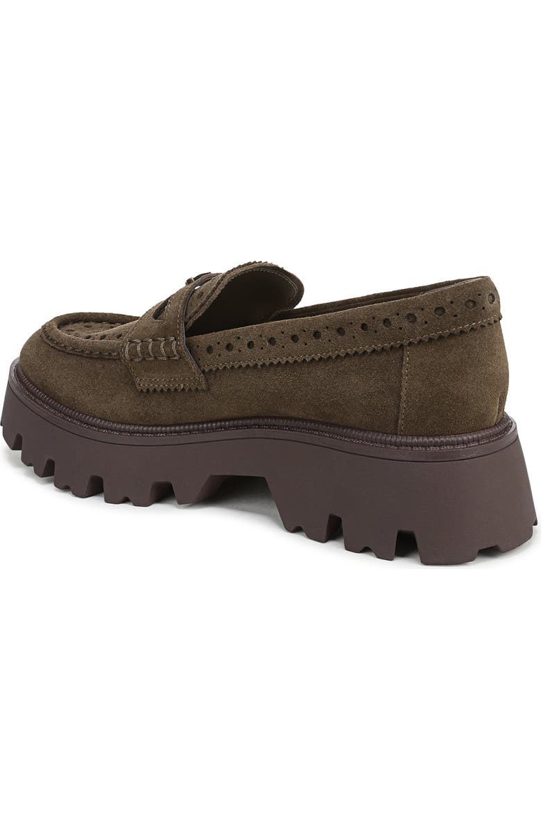 Circus NY by Sam Edelman Paisley Platform Penny Loafer, Alternate, color, Olivewood