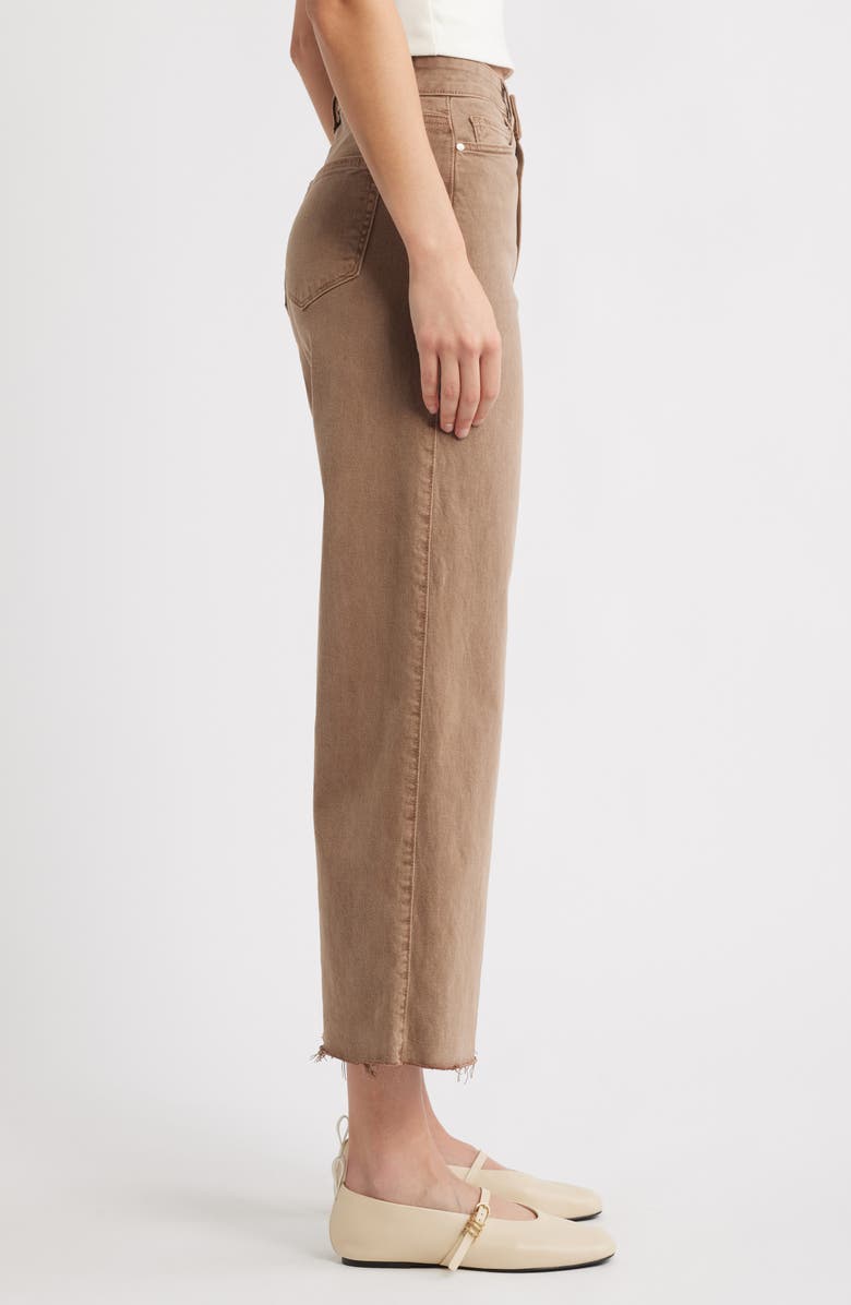 Anessa Raw Hem High Waist Wide Leg Jeans