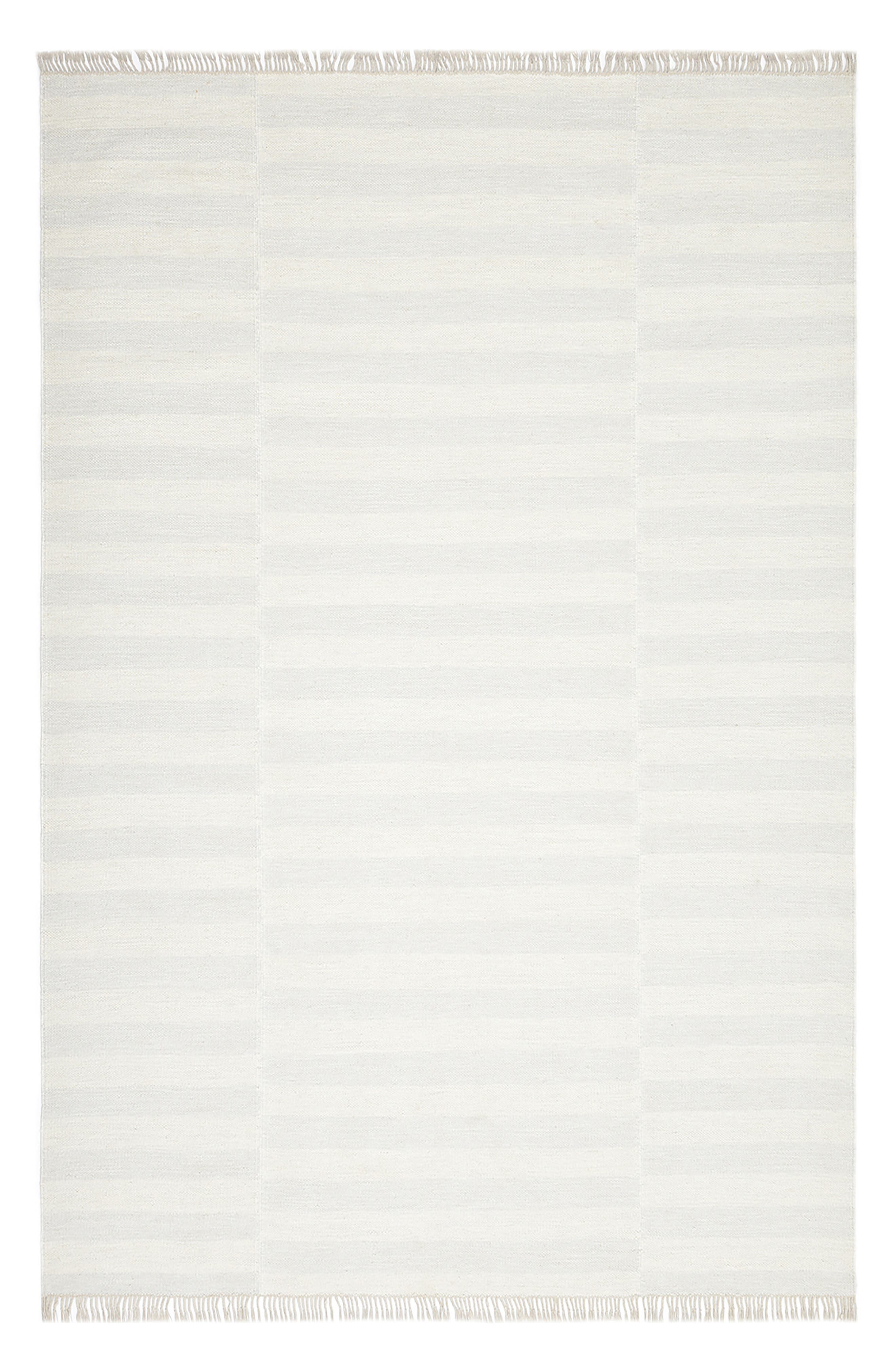 Solo Rugs Louella Handmade Wool Blend Area Rug in Ivory 