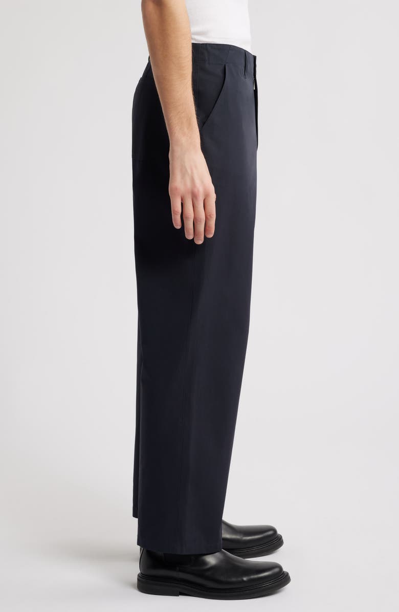 FRAME Relaxed Fit Cotton Pants, Alternate, color, Dark Navy