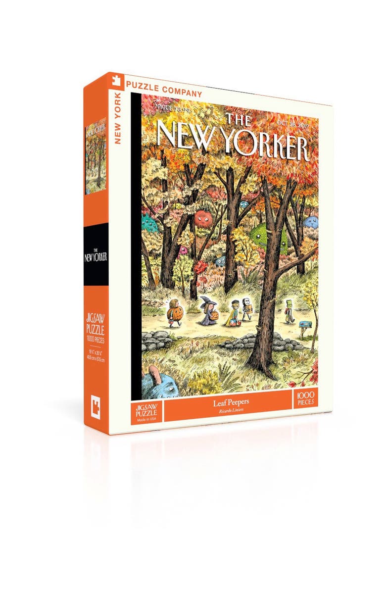 NEW YORK PUZZLE COMPANY Leaf Peepers 1000 Piece Puzzle, Main, color, NO COLOR