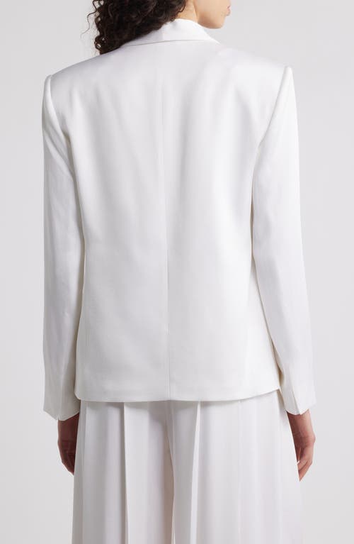 Hugo Boss Boss Janka 3 Sable Blazer In White