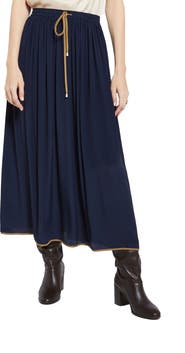 ottod'Ame Viscose Wide-Leg Trousers