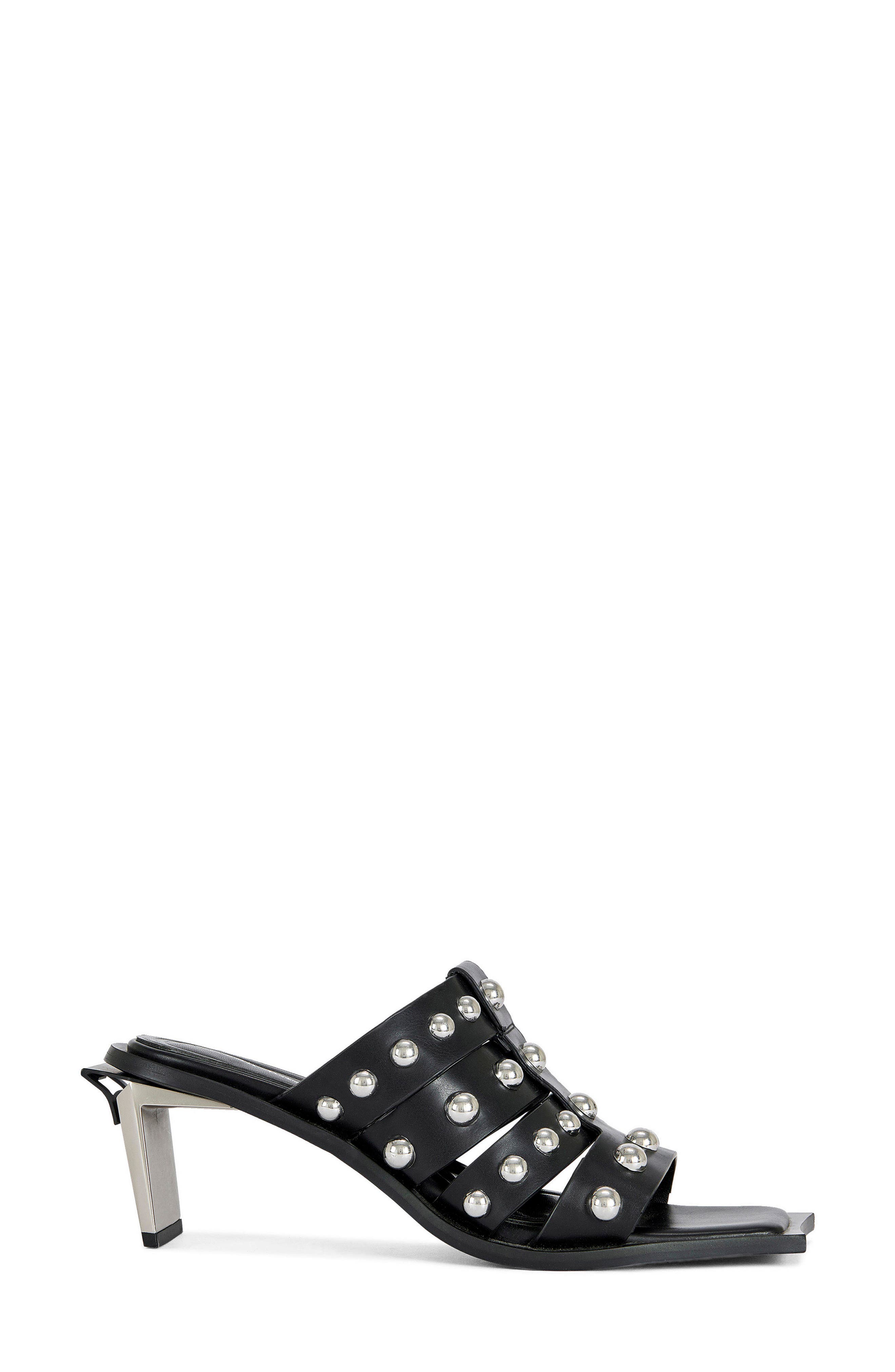 AZALEA WANG Vandal Studded Sandal, Alternate, color, 