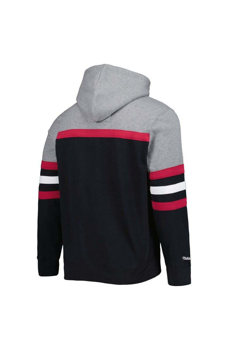 Mitchell & Ness Men's Mitchell & Ness Black/Heathered Gray Arizona Cardinals Head Coach Pullover Hoodie, Alternate, color, 