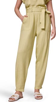 Donna Karan New York Belted Tapered Pants