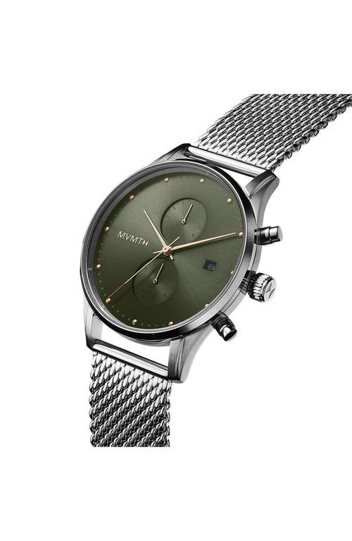 Mvmt Voyager Quartz Mesh Bracelet Watch, 42mm In Metallic