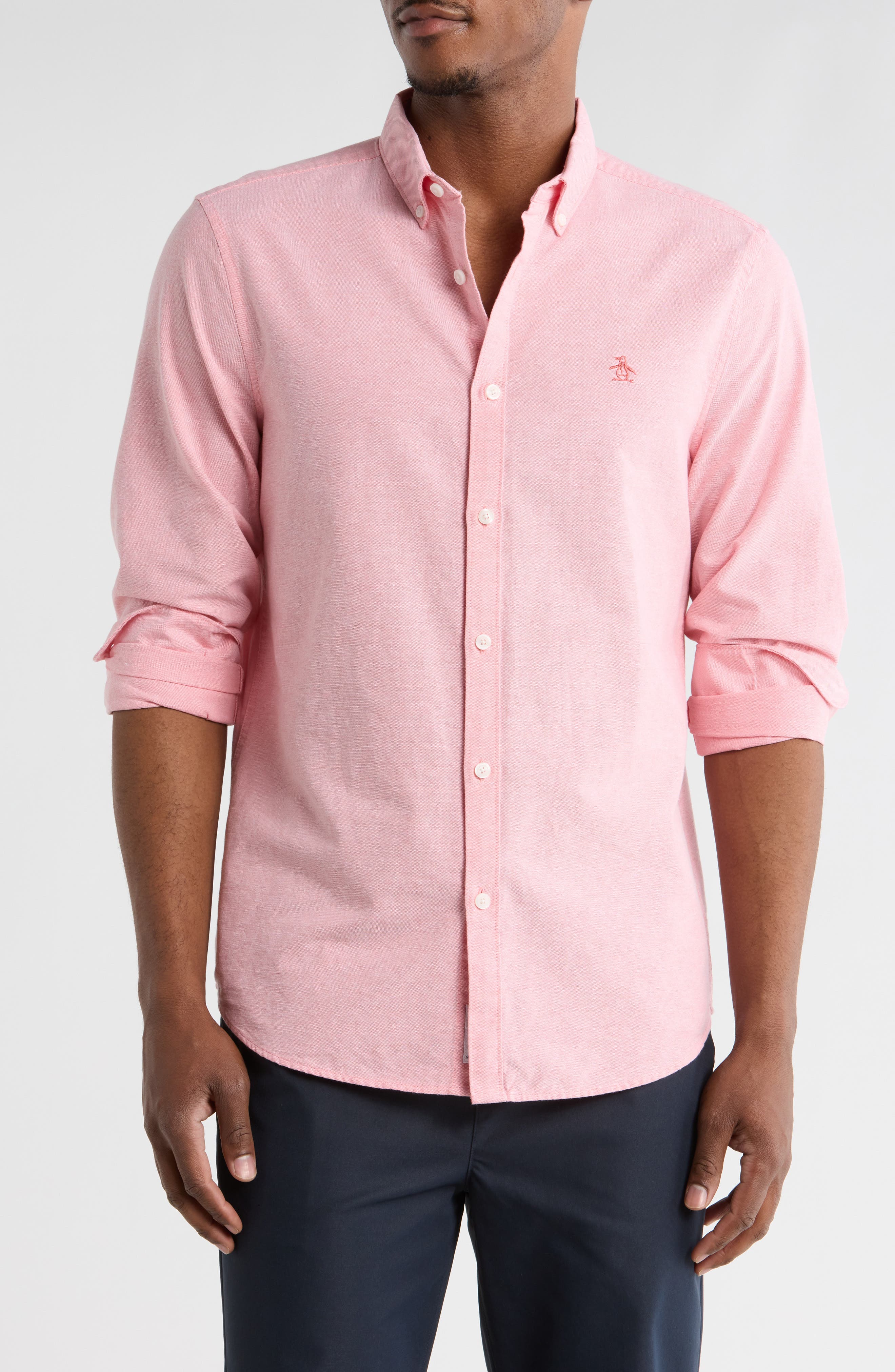 Original Penguin Core Oxford Button-Up Shirt
