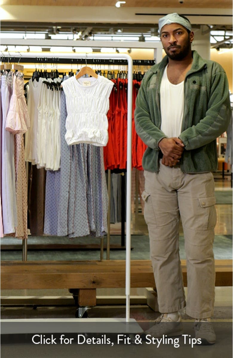 Kids Smocked Tiered Cotton Tank, sales video thumbnail