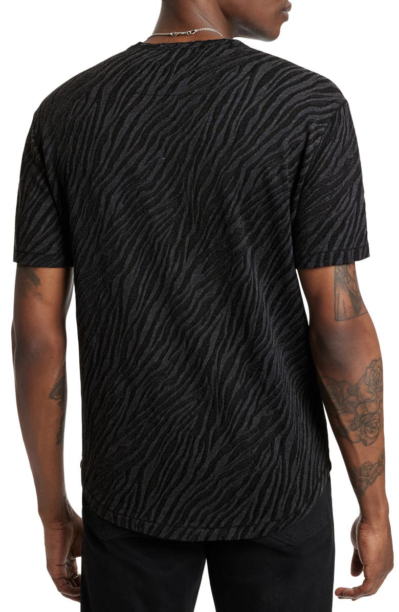 John Varvatos Kuhl Print Cotton Blend T-Shirt, Alternate, color, 