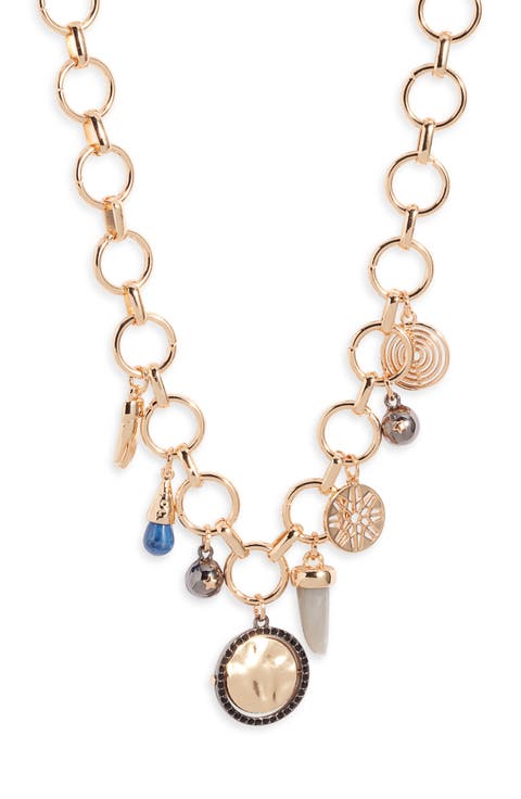 Eclectic Charm Collar Necklace